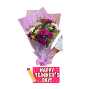 Violet Love Flower Bouquet