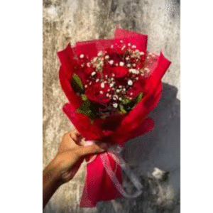 Classic Red Rose Wrap