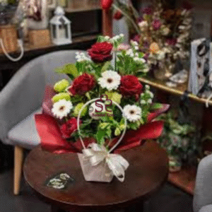 Festive Carry Bag Bouquet