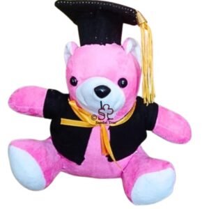 Pink in Bloom Graduation Teddy