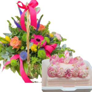 Bright Petals & Ombré Bento Sweetness