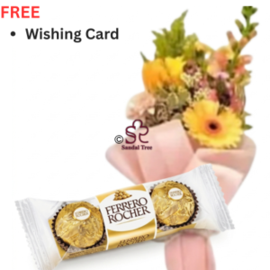 Sunshine & Silk Floral Chocolate Set
