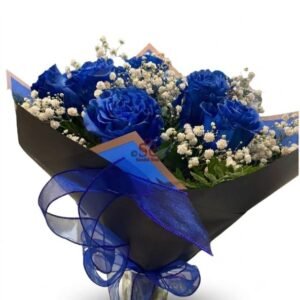 Legacy in Blue Blooms - Mixed Flowers