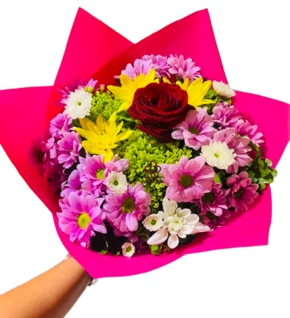 Radiant Birthday Wishes Bouquet