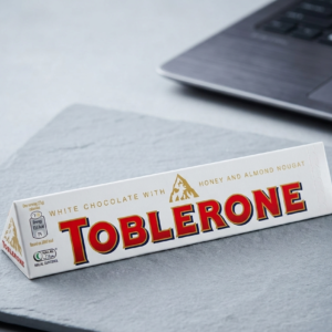 Toblerone (White Chocolate with Honey and Almond Nougat)
