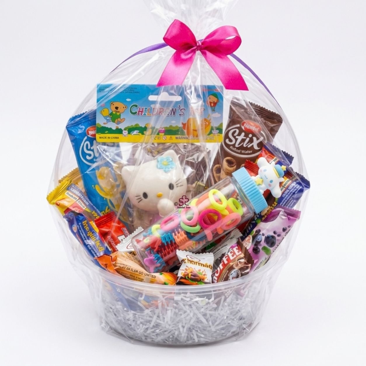 Hello Kitty Plush & Character Hair Accessories Treat Hamper