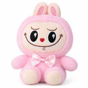 Pink Bunny Monster Plush