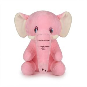 Soft Pink Elephant Plush