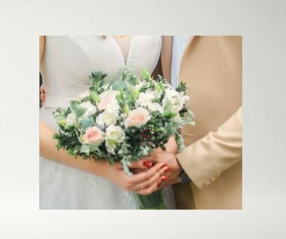 Tender Whispers Pastel Romance Bridal Bouquet