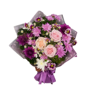 Teacher’s Day Noble Heart Purple Tribute Bouquet