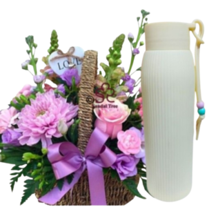 Teacher’s Day Thoughtful Care Floral & Bottle Gift Set